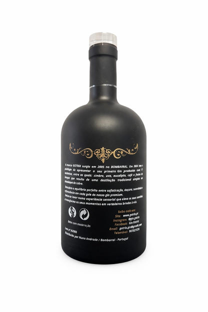 #1 Gin Gotrix - Garrafa Preta - 50cl