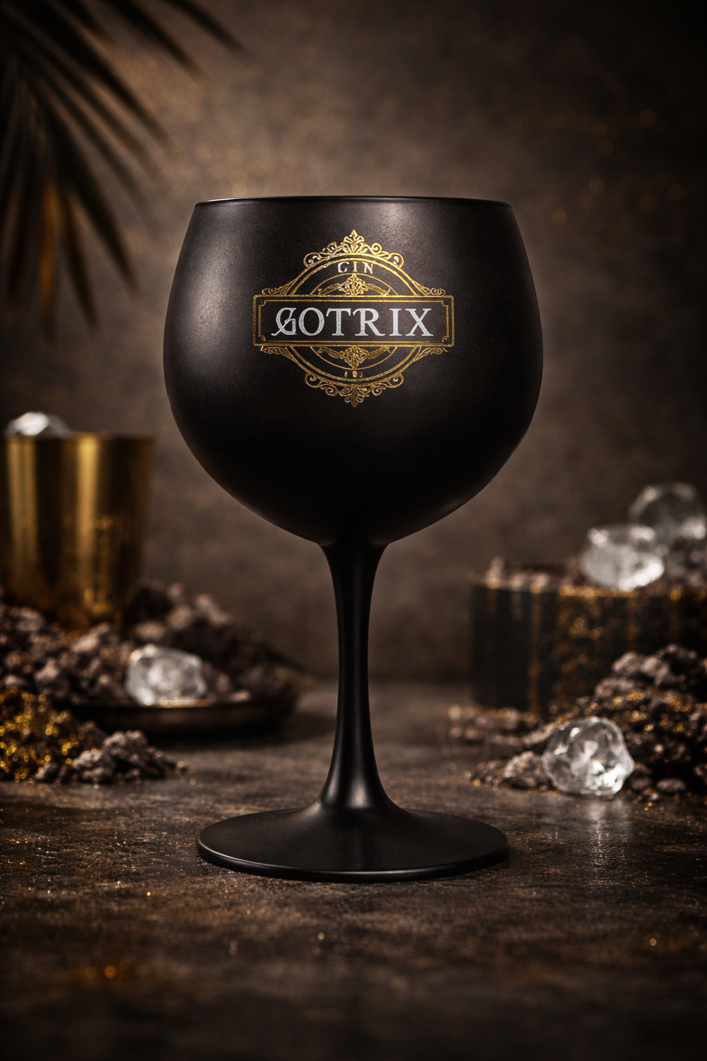 Gotrix Copo Vidro - Preto