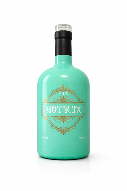 #3 Gin Gotrix - Garrafa Verde Água - 50cl